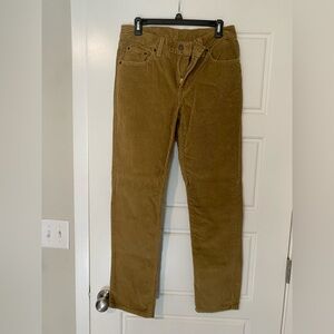 Levi’s Women’s Tan Corduroy Pants